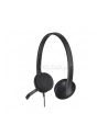 Słuchawki Logitech Headset H340  BLACK USB z mikrofonem - nr 7
