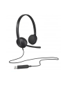 Słuchawki Logitech Headset H340  BLACK USB z mikrofonem - nr 8