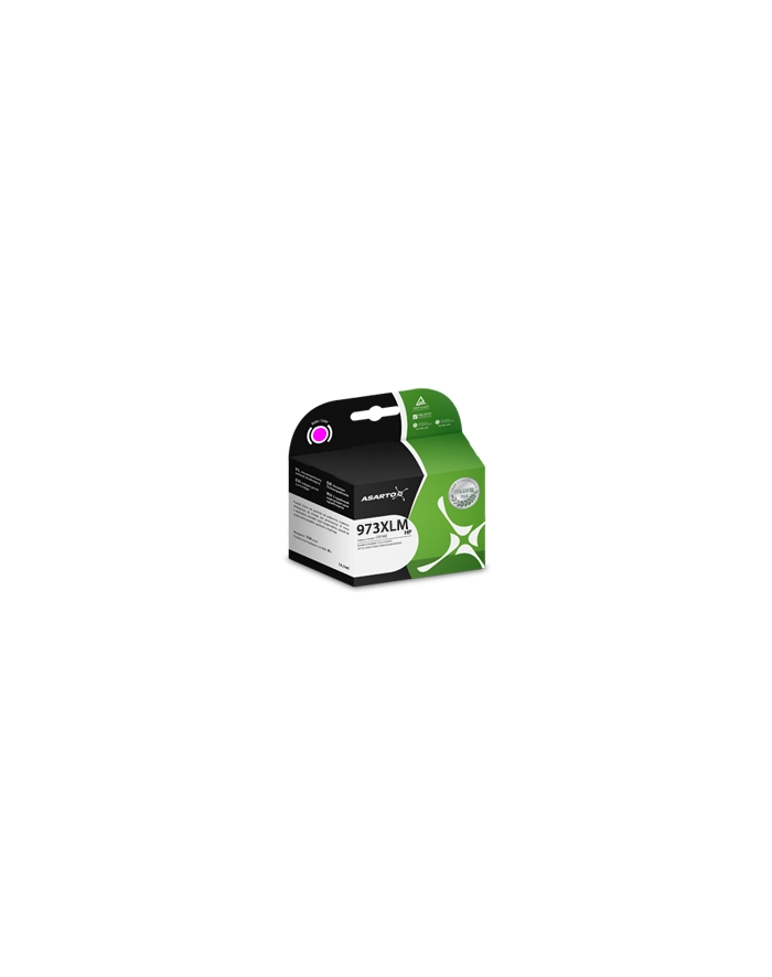 EOL Tusz Asarto do HP 973XLM | F6T82AE | 7000 str. | magenta główny