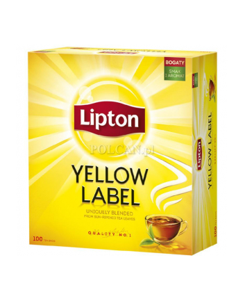 Herbata Lipton Yellow Label | 100 szt