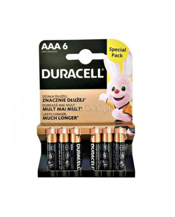 Bateria Duracell  AAA / LR03 |  Basic Duralock 6 szt