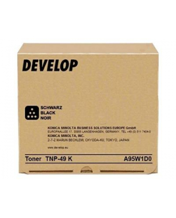 Toner Develop TNP-49K do Ineo 3351/3851 | 13 000 str. | Kolor: CZARNY