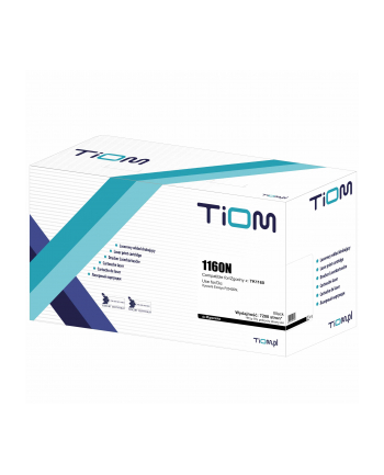 Toner Tiom do Kyocera 1160N | TK-1160 | 7200 str. | Kolor: CZARNY