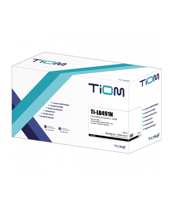 Toner Tiom do Oki 491N | 44917602 | 12000 str. | Kolor: CZARNY