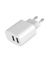 gembird Ładowarka USB-Ax2 2.4A biała - nr 6