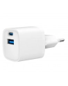gembird Mini-ładowarka USB-A USB-C 20W PD QC3.0 biała - nr 1
