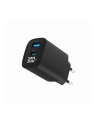 gembird Ładowarka GaN 1xUSB-A 1xUSB-C LCD 30W PD QC3.0 czarna - nr 10