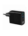 gembird Ładowarka GaN 2xA 1xC LCD 30W PD QC3.0 czarna - nr 13