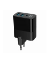 gembird Ładowarka GaN 2xA 1xC LCD 30W PD QC3.0 czarna - nr 20