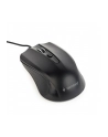 gembird Mysz optyczna czarna/USB kabel 1.8m - nr 3