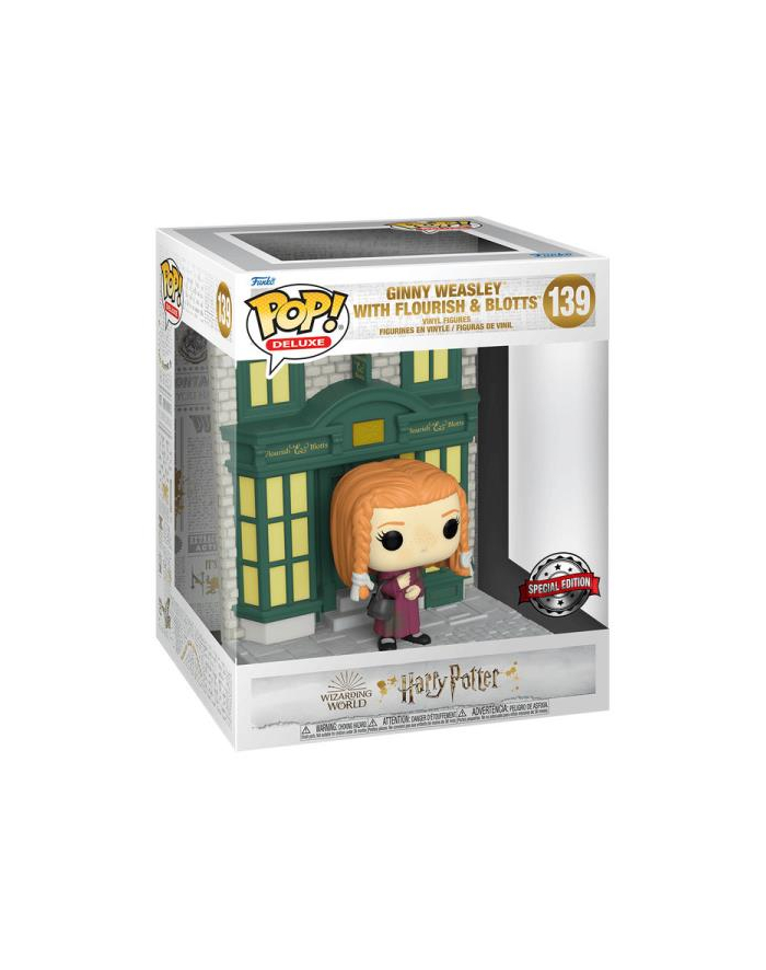 inni PROMO FUNKO POP FIGURKA Deluxe Ginny Weasley i sklep Flourish and Blotts 57930 główny