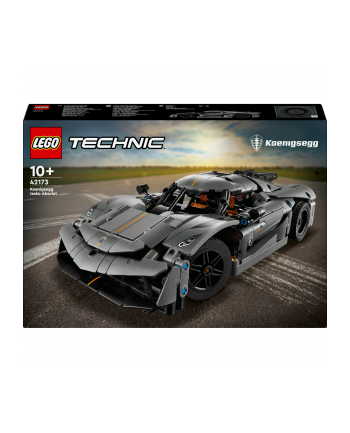 LEGO 42173 TECHNIC Szary hipersamochód Koenigsegg Jesko Absolut p3 nr 1