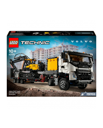 LEGO 42175 TECHNIC Ciężarówka Volvo FMX i koparka EC230 Electric p1