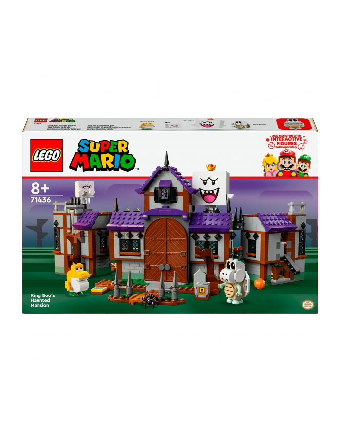 LEGO 71436 SUPER MARIO Nawiedzona rezydencja Kinga Boo p3 główny