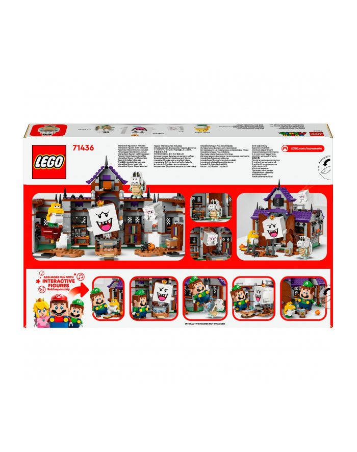 LEGO 71436 SUPER MARIO Nawiedzona rezydencja Kinga Boo p3 główny