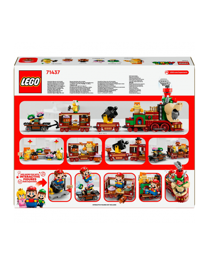 LEGO 71437 SUPER MARIO Bowser i pociąg ekspresowy p3 główny