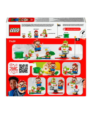 LEGO 71439 SUPER MARIO Przygody z interaktywną figurką LEGO Mario p4