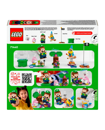 LEGO 71440 SUPER MARIO Przygody z interaktywną figurką LEGO Luigi p4 nr 1