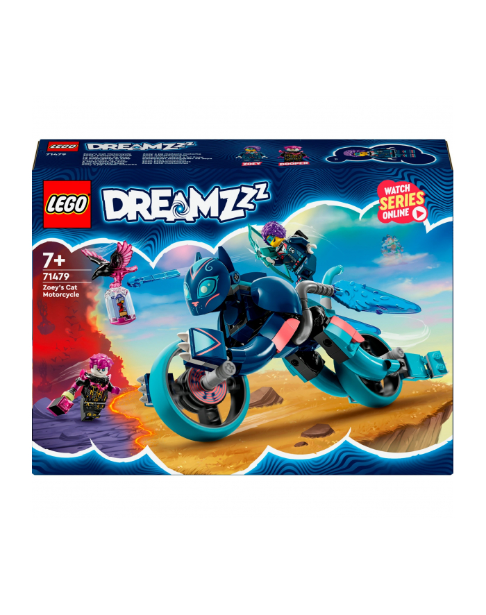 LEGO 71479 DREAMZZZ Koci motocykl Zoey p6 główny