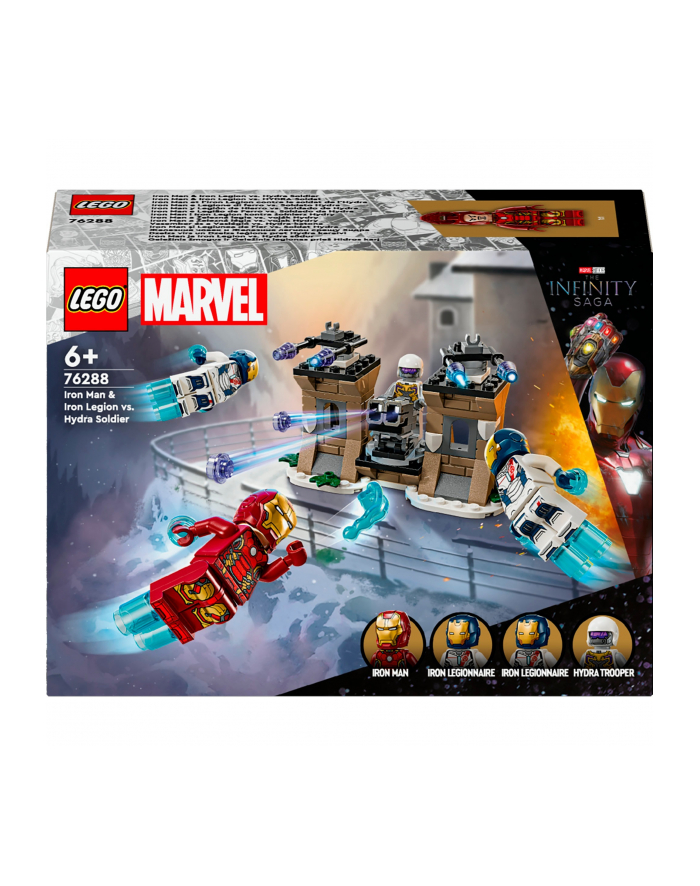 LEGO 76288 SUPER HEROES Iron Man i Iron Legion kontra żołnierz Hydry p4 główny