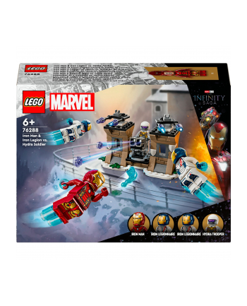 LEGO 76288 SUPER HEROES Iron Man i Iron Legion kontra żołnierz Hydry p4