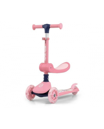 Hulajnoga trójkołowa dla dzieci Scooter Fuzzy Pink Milly Mally