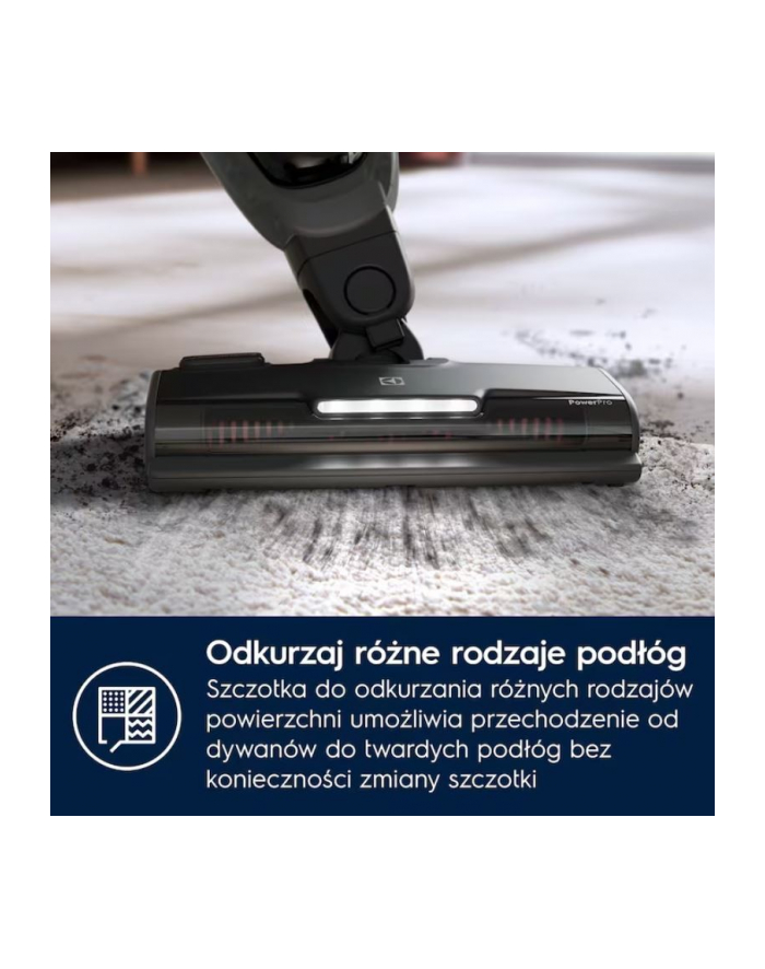 electrolux Odkurzacz pionowy Clean 500 Well ES52CB18DB 45 minut główny