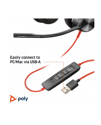 poly Słuchawki Blackwire 3320 USB-A 76J16AA nr 2