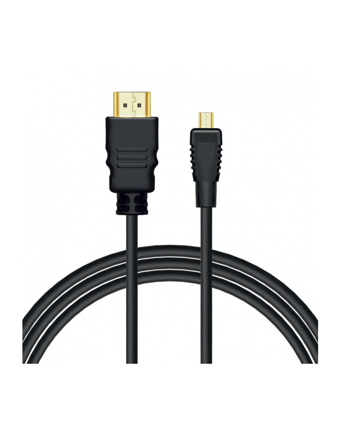 savio Kabel HDMI (M) - micro HDMI (M) z Ethernetem,  2m, CL-40/M główny