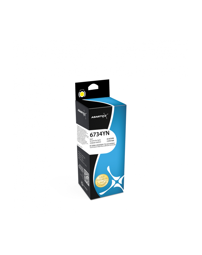 Tusz Asarto do Epson 6734YN | C13T67344A | 70ml | yellow główny