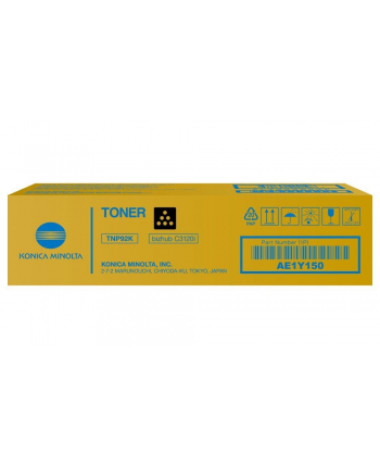Toner Konica Minolta TNP-92K do C3120i 6 000str.| Kolor: CZARNY
