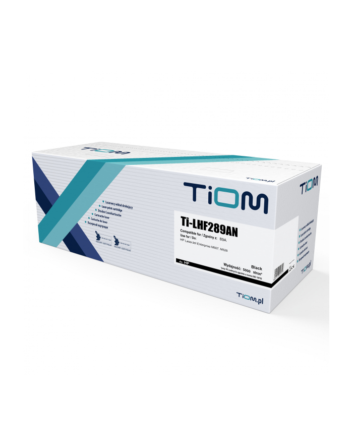 Toner Tiom do HP 89A | CF289A | 5000 str. | Kolor: CZARNY | z chip główny