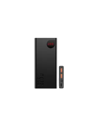 Baseus Power bank Adaman Metal 10 000mAh | 22.5W | czarny