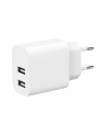 gembird Ładowarka USB-Ax2 2.4A biała - nr 9