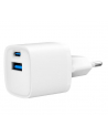 gembird Mini-ładowarka USB-A USB-C 20W PD QC3.0 biała - nr 1