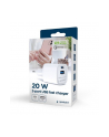 gembird Mini-ładowarka USB-A USB-C 20W PD QC3.0 biała - nr 2