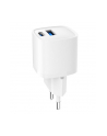 gembird Mini-ładowarka USB-A USB-C 20W PD QC3.0 biała - nr 3