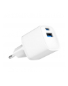 gembird Mini-ładowarka USB-A USB-C 20W PD QC3.0 biała - nr 7
