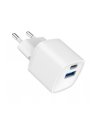 gembird Mini-ładowarka USB-A USB-C 20W PD QC3.0 biała - nr 9