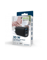 gembird Ładowarka GaN 1xUSB-A 1xUSB-C LCD 30W PD QC3.0 czarna - nr 2