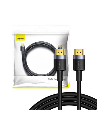 Baseus Kabel HDMI 2.0 Cafule 4K | 3D | 2m | czarno-szary nr 2