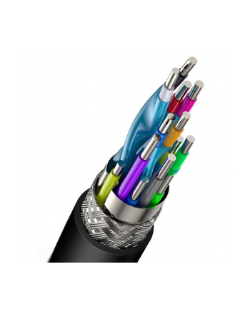 Baseus Kabel HDMI 2.0 Cafule 4K | 3D | 2m | czarno-szary nr 1