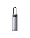 Baseus Hub 8w1 Baseus Metal Gleam Series USB-C do 3x USB 3.0 + HDMI + USB-C PD - nr 6