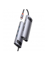 Baseus Hub 8w1 Baseus Metal Gleam Series USB-C do 3x USB 3.0 + HDMI + USB-C PD - nr 8