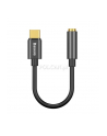 Baseus Adapter audio L54 USB-C + mini jack | 3,5mm | czarny - nr 1