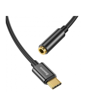 Baseus Adapter audio L54 USB-C + mini jack | 3,5mm | czarny nr 2