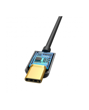 Baseus Adapter audio L54 USB-C + mini jack | 3,5mm | czarny nr 1