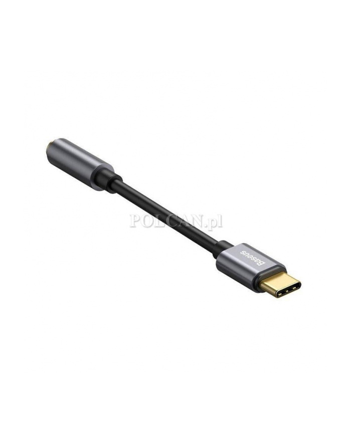 Baseus Adapter audio L54 USB-C + mini jack | 3,5mm | czarno-szary główny