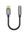 Baseus Adapter audio L54 USB-C + mini jack | 3,5mm | czarno-szary - nr 8