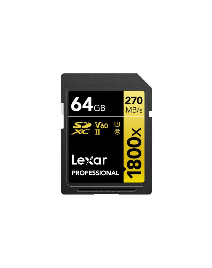 Lexar Professional SDXC 64Gb UHS-II V60 1800x główny